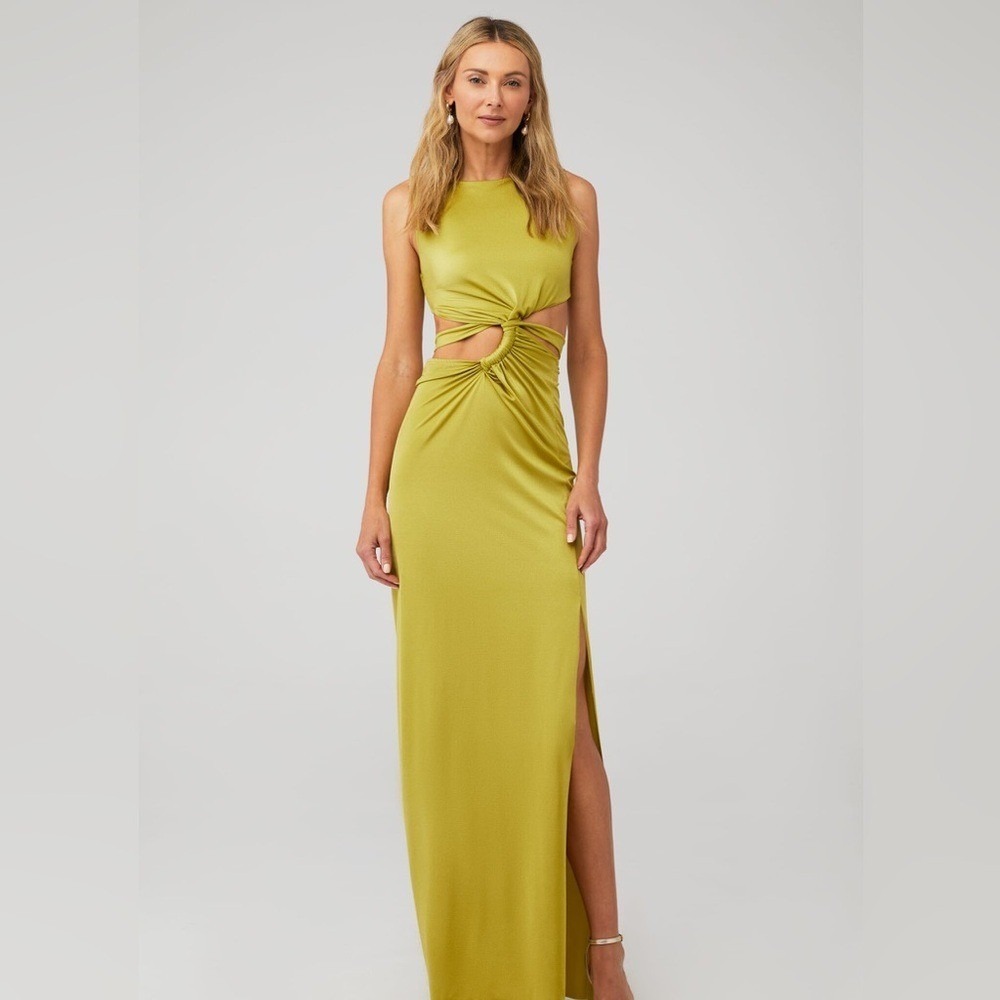 Baobab Collection Lime Green Maxi Dress